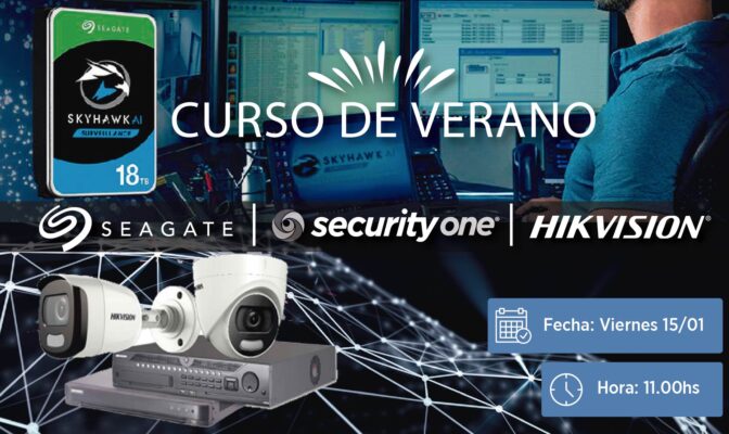 CURSO DE VERANO: Alianza Hikvision y Seagate